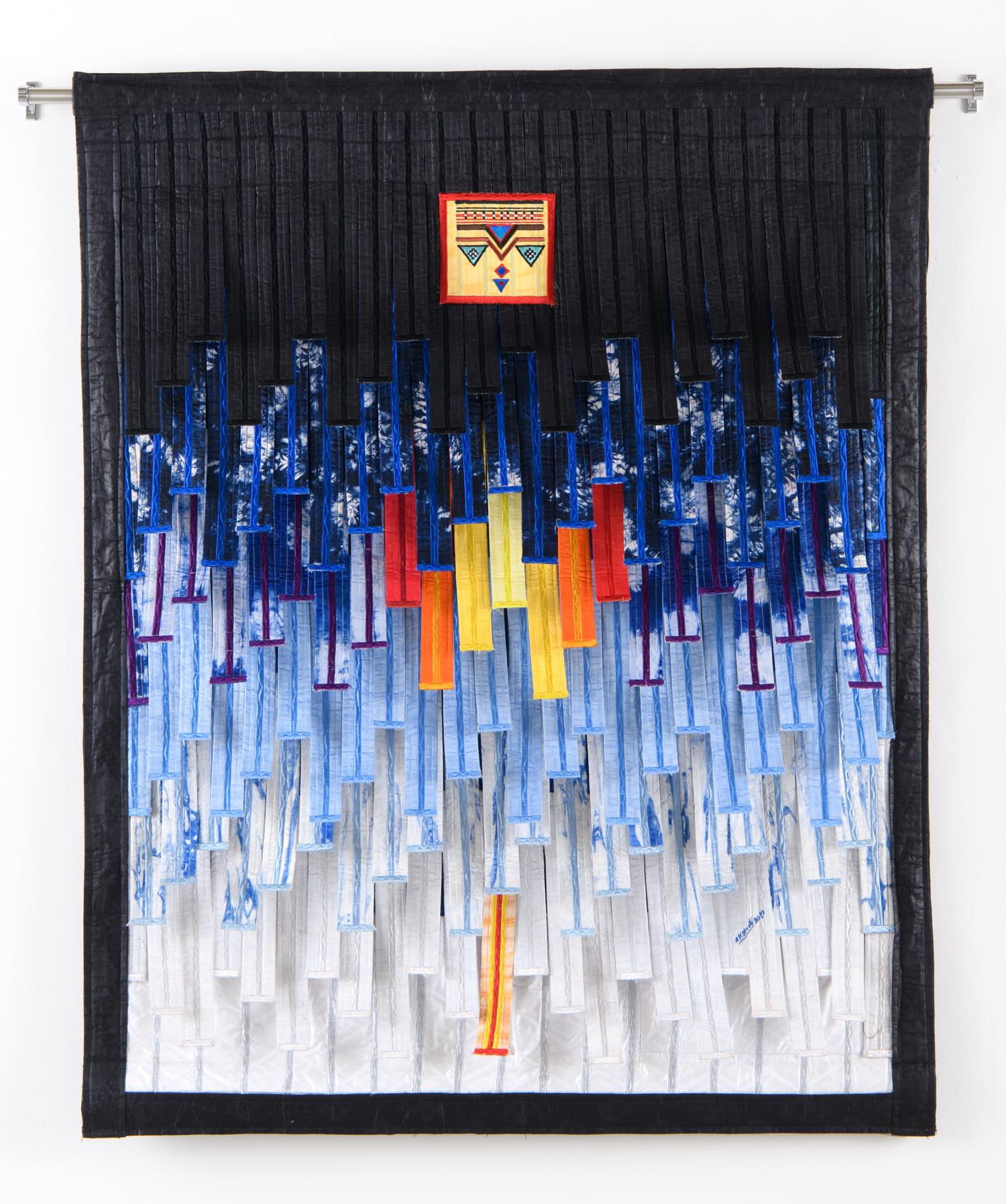 Composition bleue à l’orange (Arkilla kerka No 8)