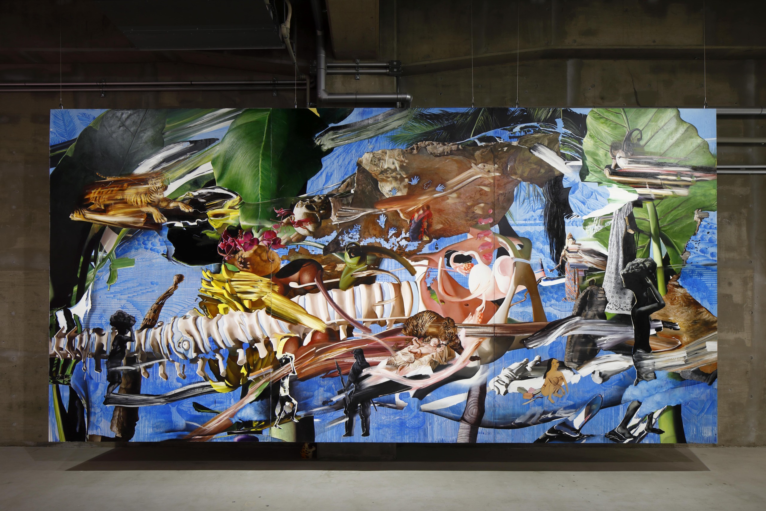 「Mapping the Land/Body/Stories of its Past」展示風景