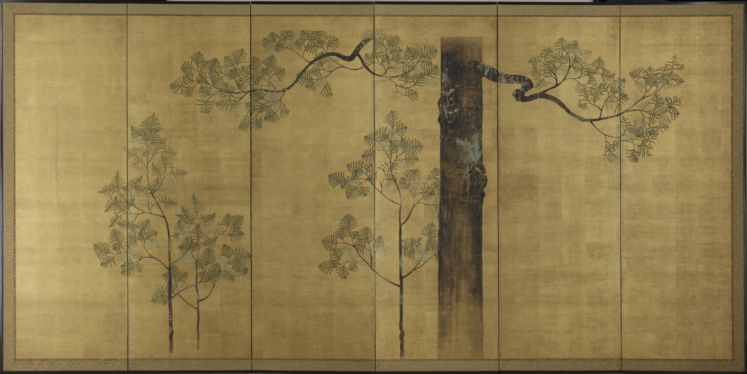 檜図屛風 | Artworks | Art Collaboration Kyoto